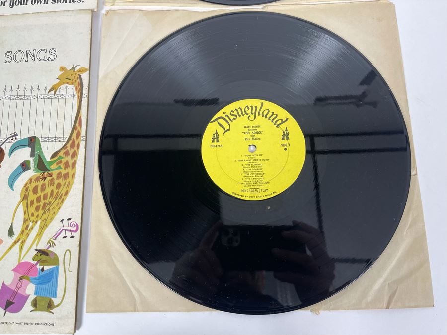 Pair Of Disneyland Vinyl Records [Photo 5]