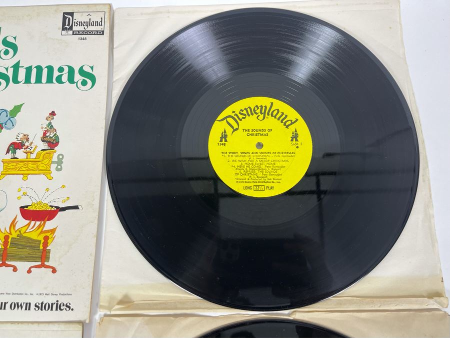 Pair Of Disneyland Vinyl Records [Photo 4]