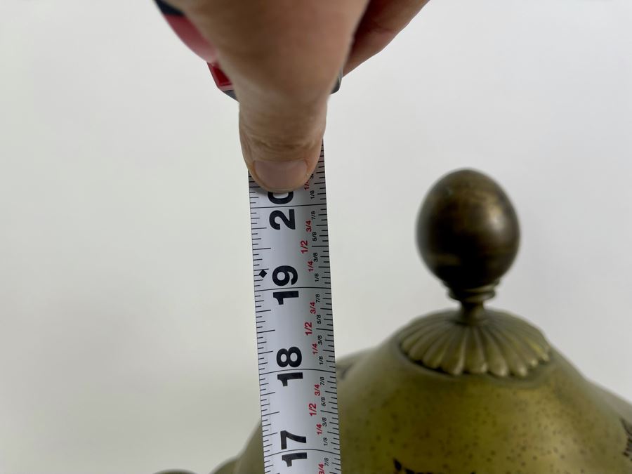 Antique Arabic Brass Brazier 19W X 20H [Photo 9]