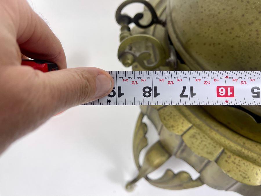 Antique Arabic Brass Brazier 19W X 20H [Photo 8]