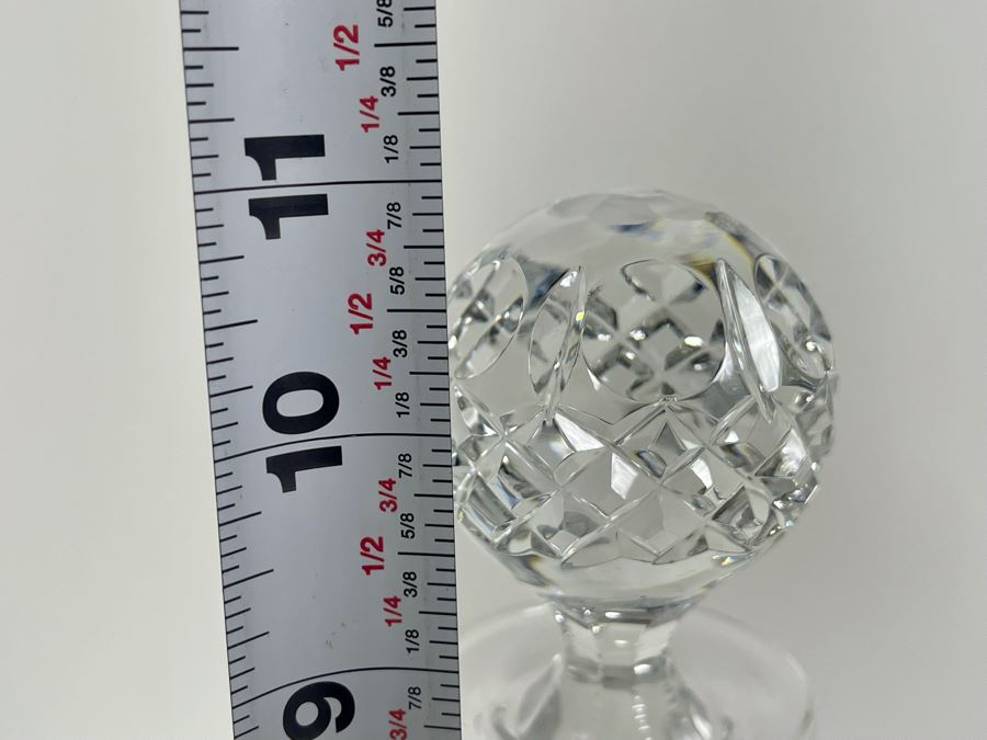 Pair Of Crystal Liquor Decanters 11H And 11.5H [Photo 7]