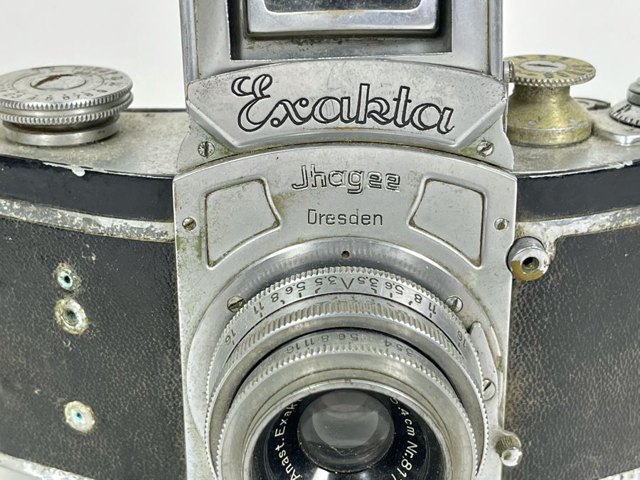 German Exakta Ihagee Film Camera For Display / Parts Not Working [Photo 4]