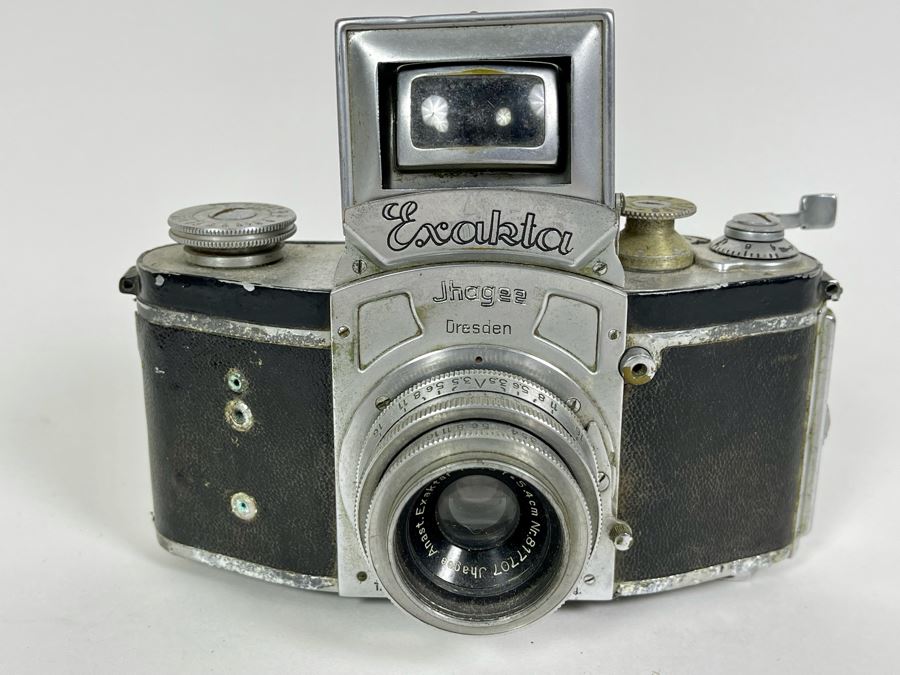 German Exakta Ihagee Film Camera For Display / Parts Not Working [Photo 2]