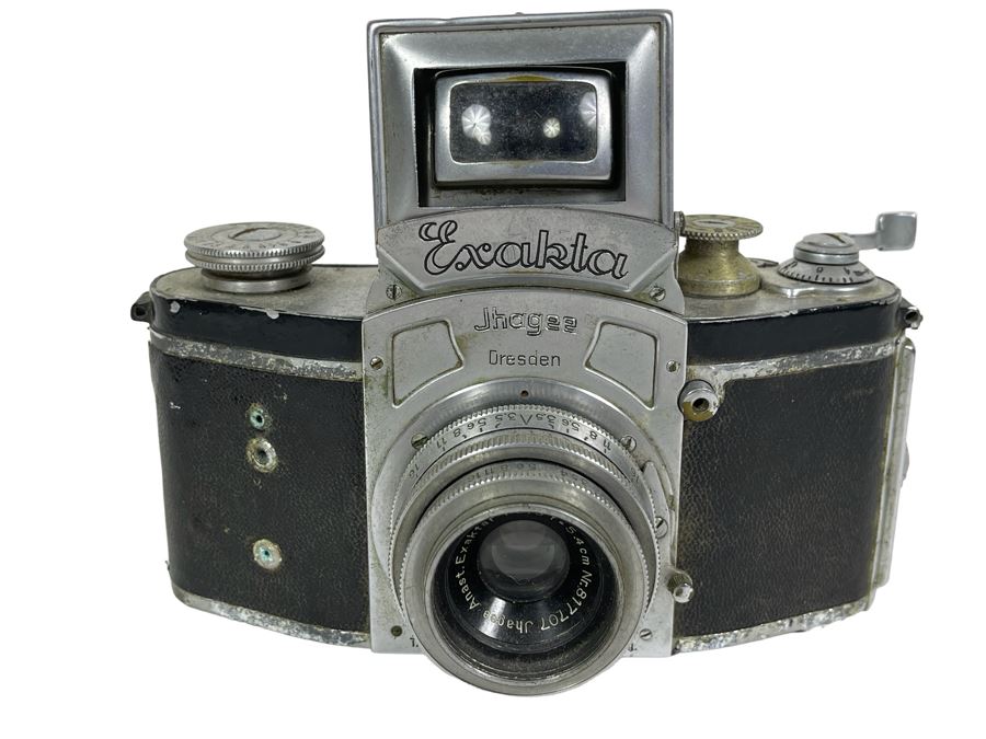 German Exakta Ihagee Film Camera For Display / Parts Not Working