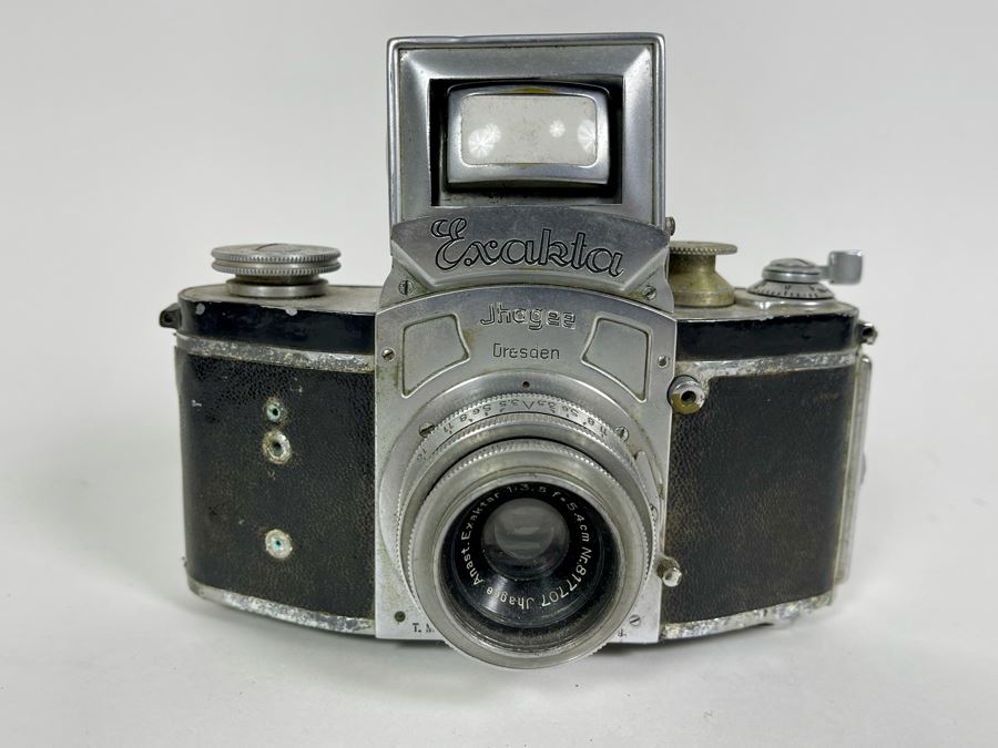German Exakta Ihagee Film Camera For Display / Parts Not Working [Photo 3]