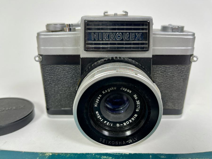 Vintage Nikkorex Japanese Film Camera With Manual [Photo 4]