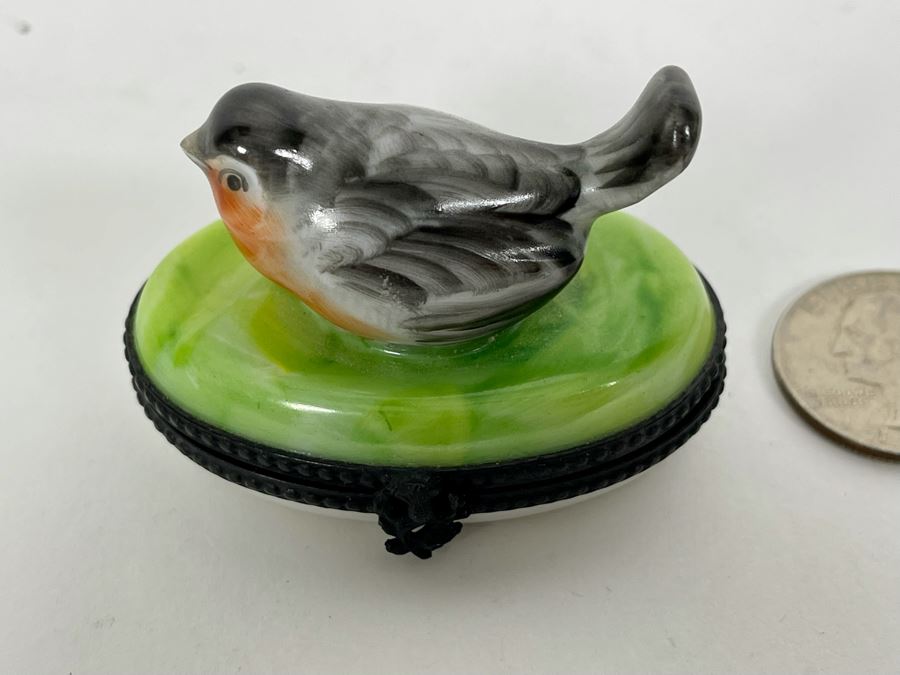 Vintage Limoges France Box With Bird On Lid [Photo 2]