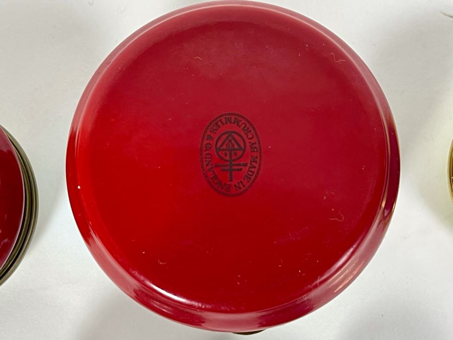 Collection Of Five Vintage English Enamel Boxes From Halcyon Days And Crummles [Photo 12]