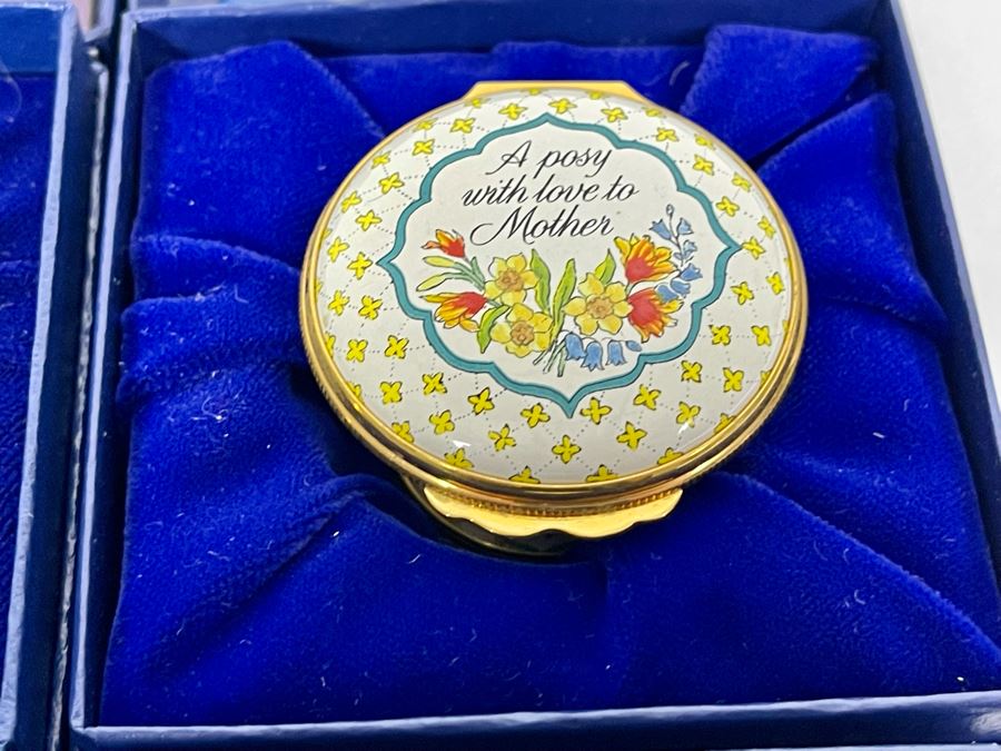 Six Halcyon Days Enamel Mother's Day Boxes With Original Boxes [Photo 6]