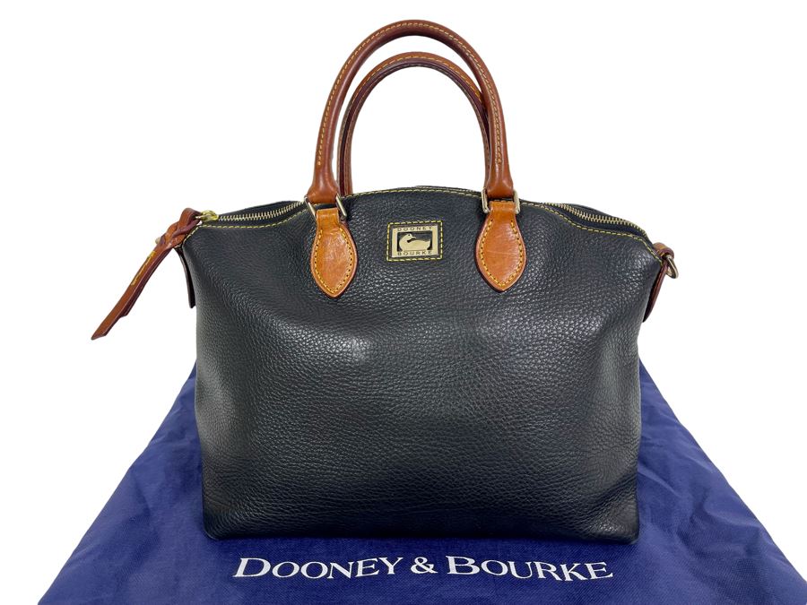 Dooney & Bourke Leather Handbag With Dust Cover [Photo 1]