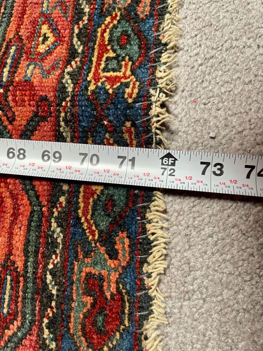 Stunning Antique Hand Woven Wool Persian Area Rug 56 X 72 [Photo 18]