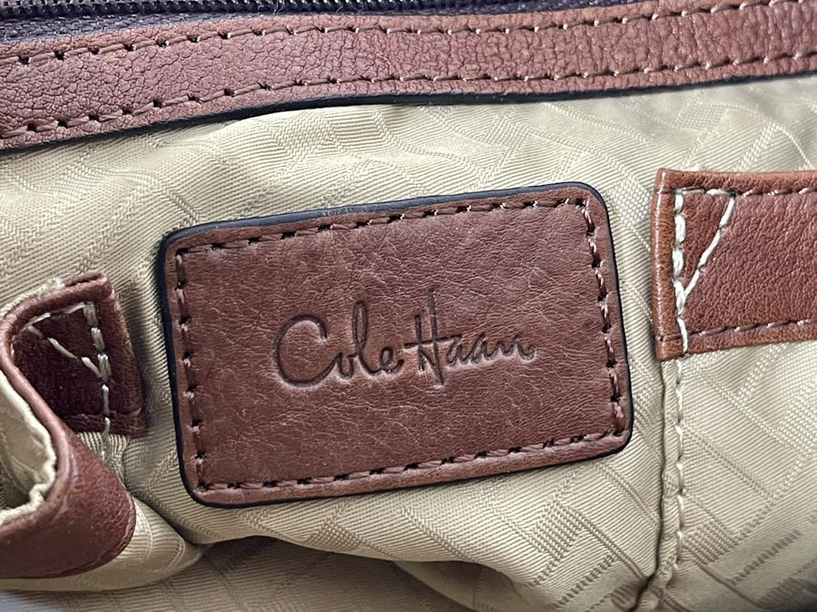 Cole Haan Leather Handbag With Dust Cover [Photo 9]