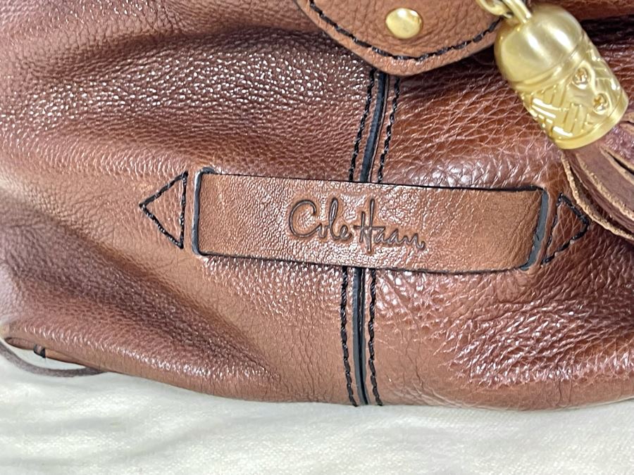 Cole Haan Leather Handbag With Dust Cover [Photo 6]