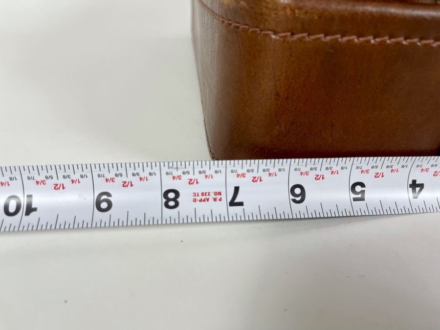 Leather Doctors Bag With Key 14.5W X 7D X 8.5H [Photo 13]