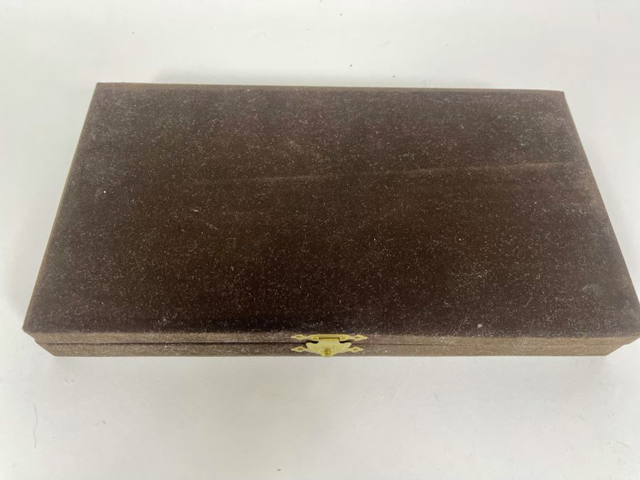 Korean Silver Cloisonne Enamel Spoon & Fork Set With Box [Photo 13]