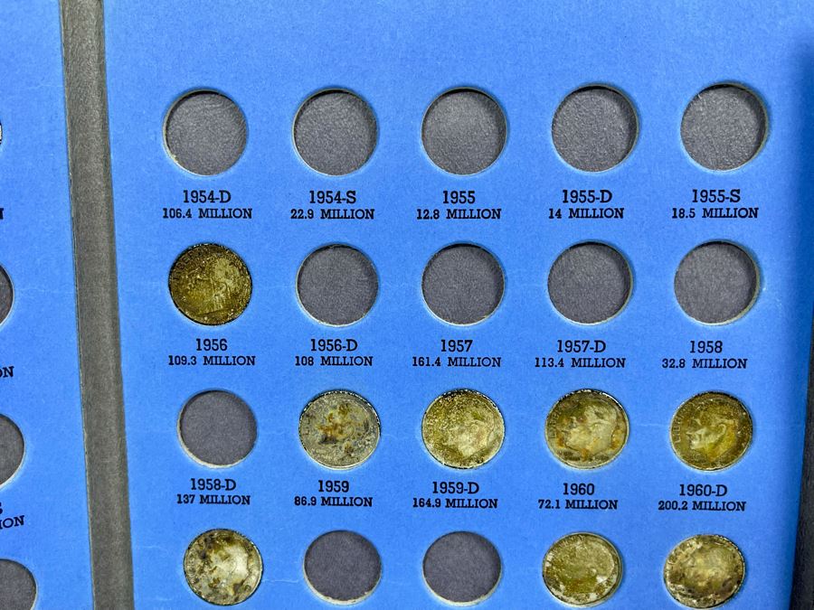 Collection Of Roosevelt Silver Dimes 1946 Onward - Incomplete See Photos [Photo 5]