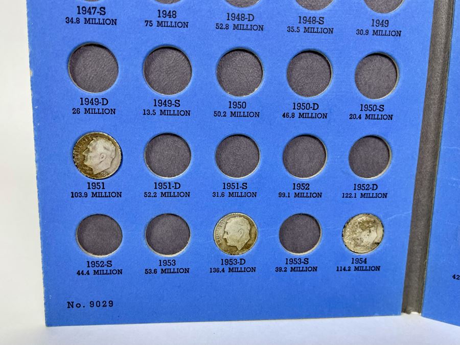 Collection Of Roosevelt Silver Dimes 1946 Onward - Incomplete See Photos [Photo 4]