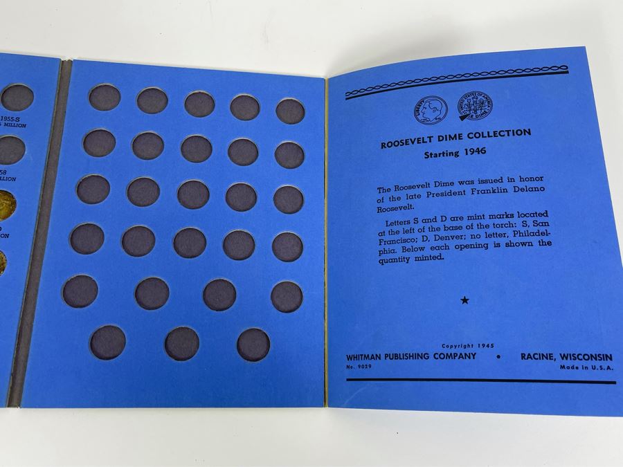 Collection Of Roosevelt Silver Dimes 1946 Onward - Incomplete See Photos [Photo 8]