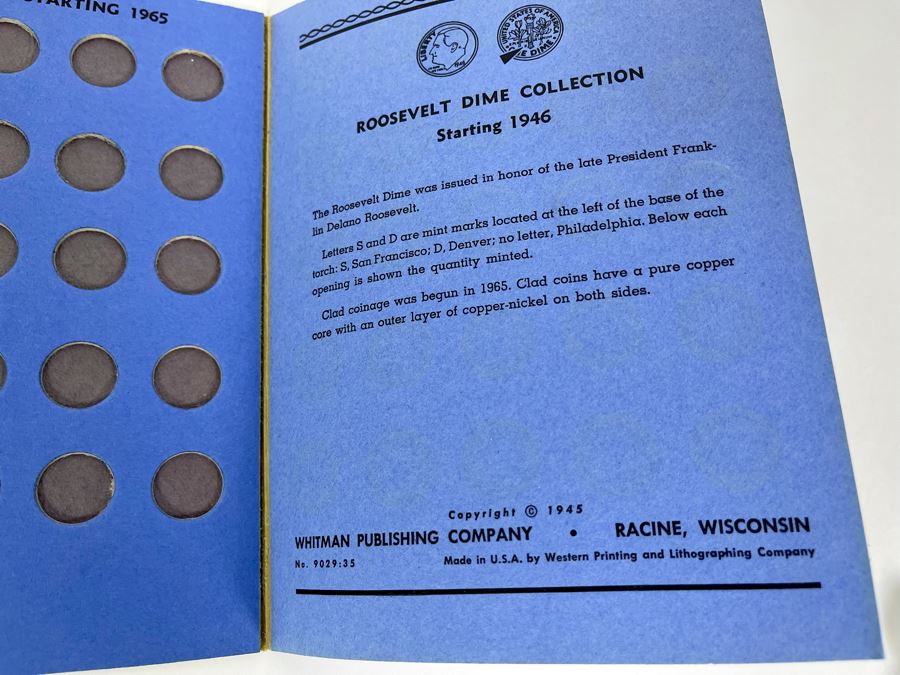 Collection Of Roosevelt Silver Dimes 1946 Onward - Incomplete See Photos [Photo 9]