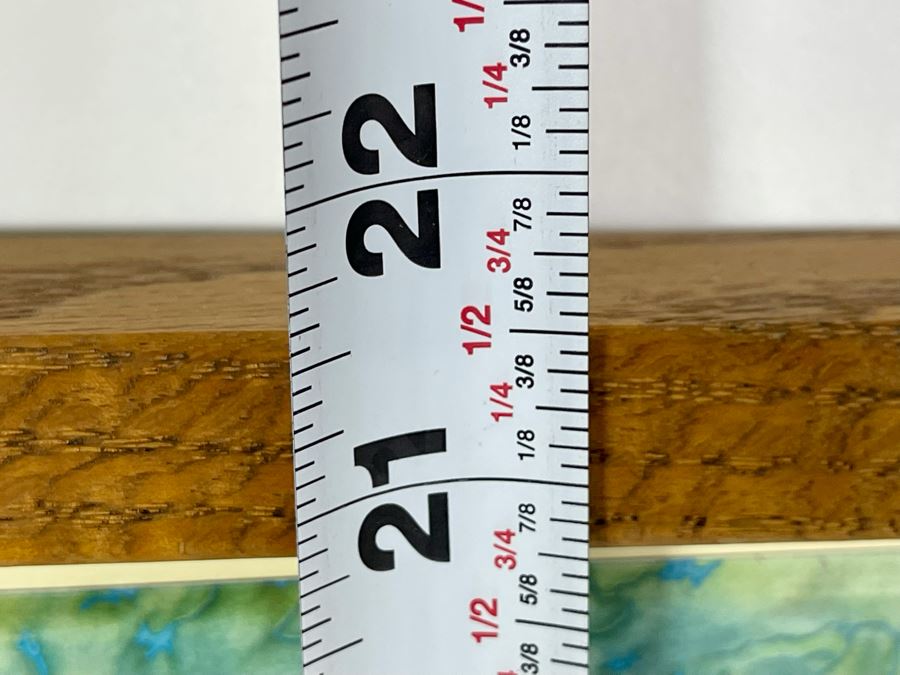 Vintage Rand McNally Geophysical Topographic Map Of The United States Framed 34 X 21.5 [Photo 11]