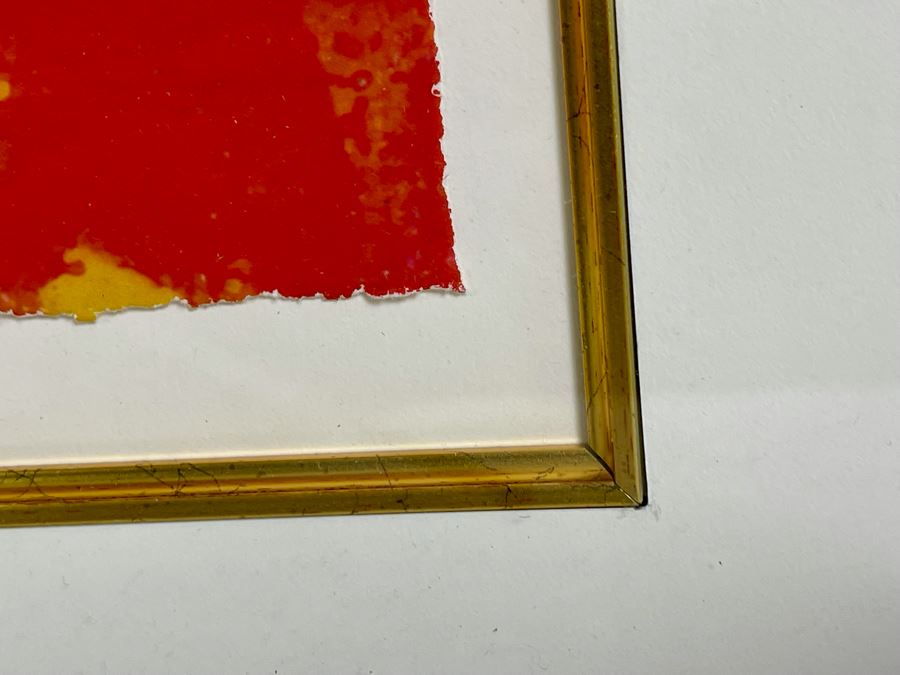 Limited Edition Emile Bellet Giclee Print 19 X 24 Framed 30 X 36 [Photo 5]