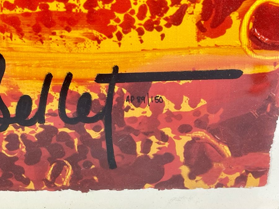 Limited Edition Artist Proof Emile Bellet Giclee Print 19 X 24 Framed 31 X 36 [Photo 5]