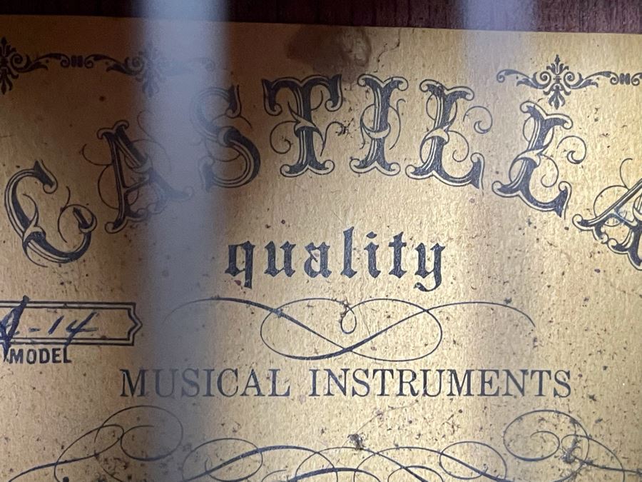 Castilla Acoustic Guitar Model V-14 [Photo 7]