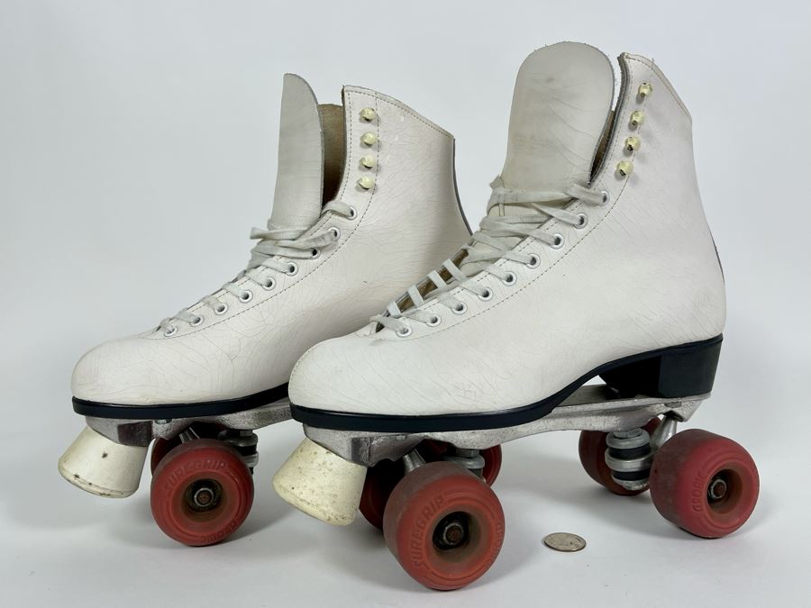 Pair Of Vintage Riedell Roller Skates Size 9 [Photo 3]