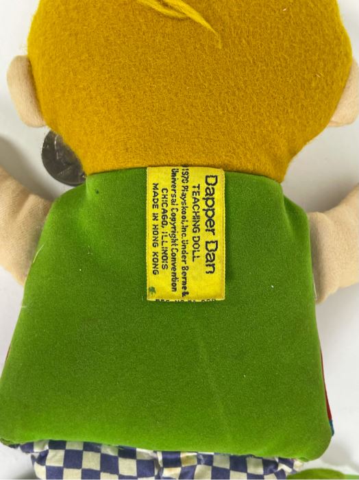 Vintage Dapper Dan Teaching Doll, New Coca-Cola Playing Cards, New Model Airplane, Sesame Street Cloth Book And New Walt Disney Character Balloons [Photo 8]