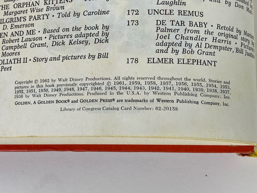 Vintage 1962 Walt Disney's Story Land Hardcover Book [Photo 6]