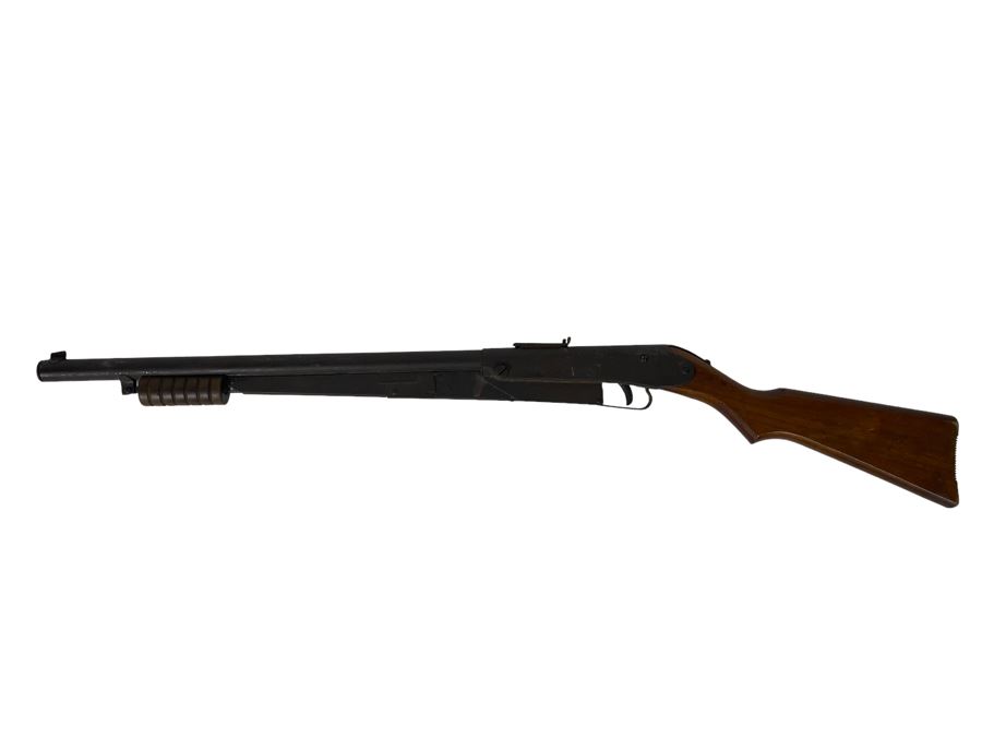 Vintage Daisy No 25 Air Rifle With Wooden Stock 36.5L [Photo 1]