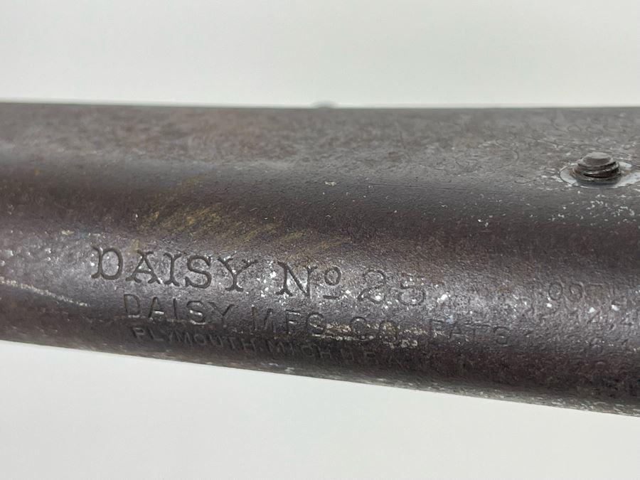 Vintage Daisy No 25 Air Rifle With Wooden Stock 36.5L [Photo 6]