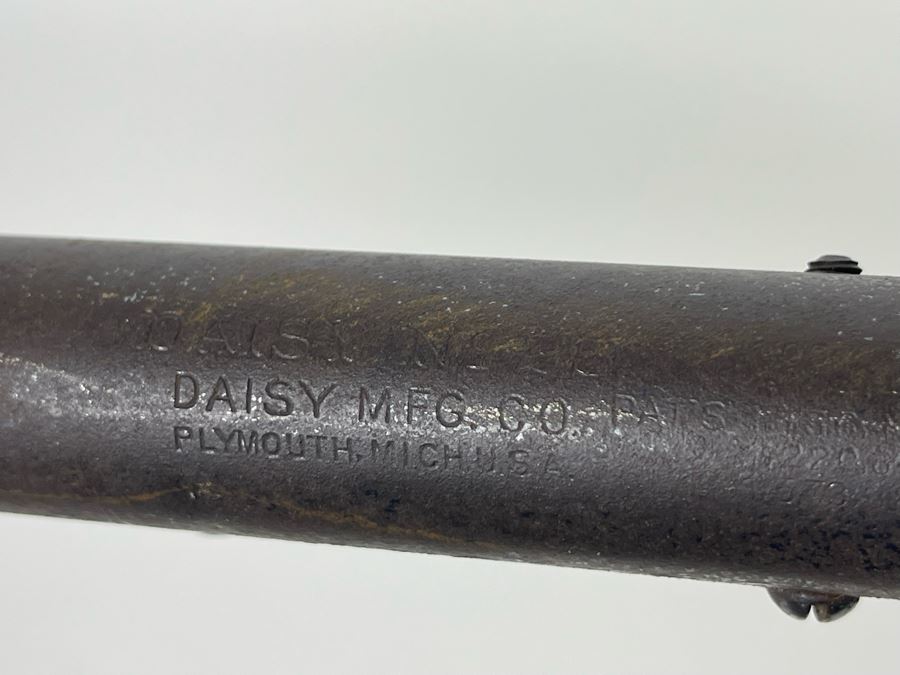 Vintage Daisy No 25 Air Rifle With Wooden Stock 36.5L [Photo 8]