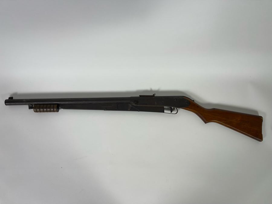 Vintage Daisy No 25 Air Rifle With Wooden Stock 36.5L [Photo 2]