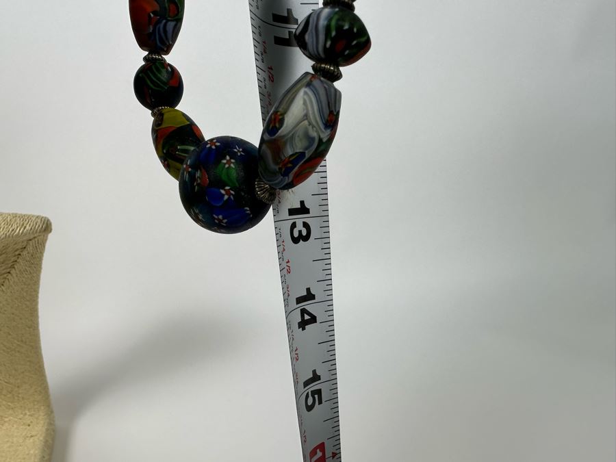 Millefiori Beads 26' Necklace [Photo 9]