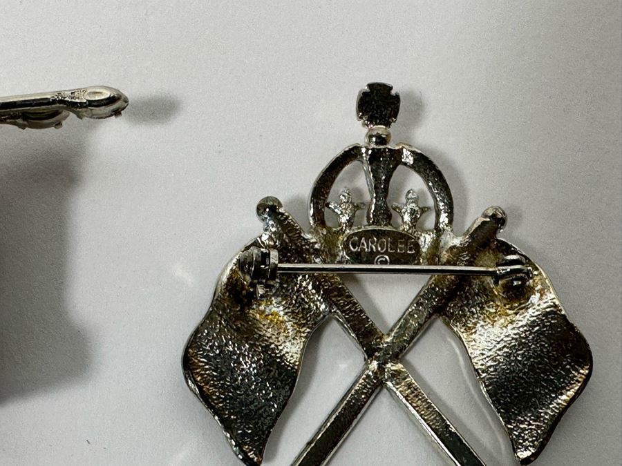 Costume Jewelry Lot Including Bauer Drum And Carolee Flags [Photo 9]