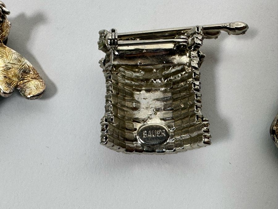 Costume Jewelry Lot Including Bauer Drum And Carolee Flags [Photo 8]