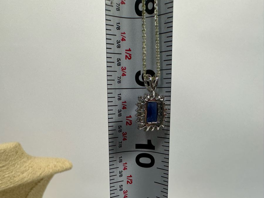 Sterling Silver Pendant With 18' Sterling Chain [Photo 5]