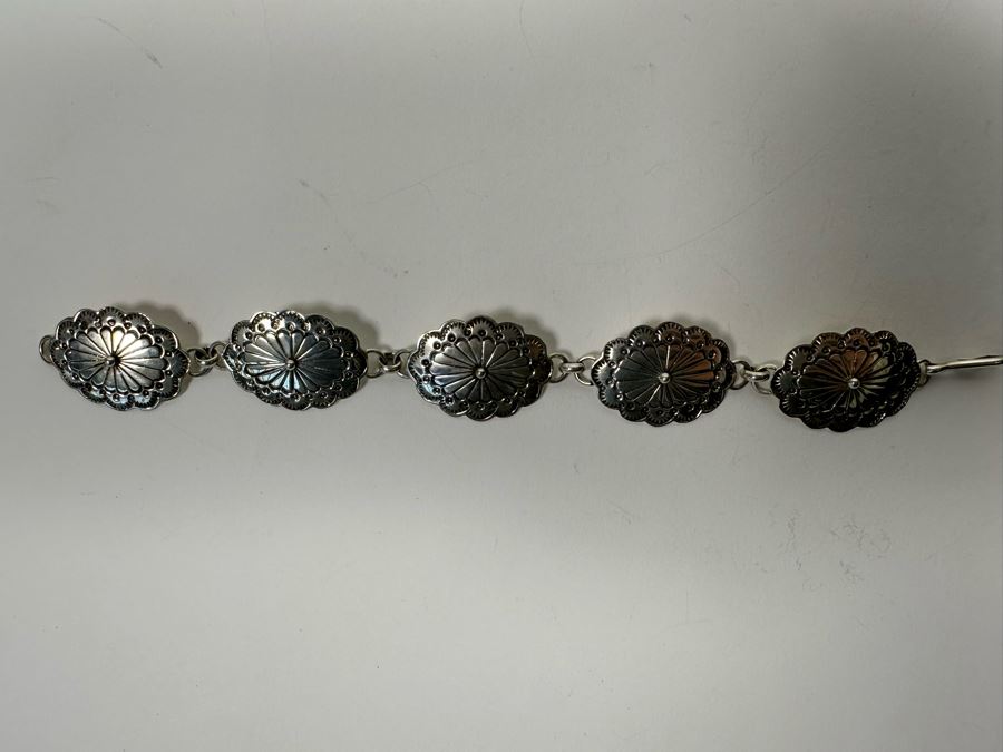 Sterling Silver 8' Bracelet 16.4g [Photo 4]