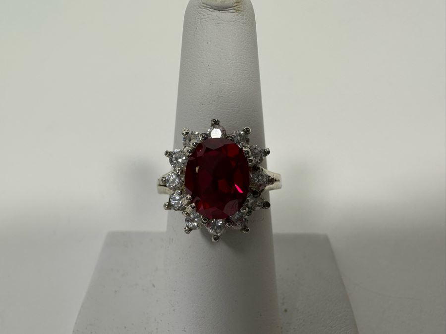 Sterling Silver Ring Size 7 6.9g [Photo 2]