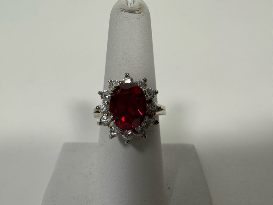 Sterling Silver Ring Size 7 6.9g [Photo 3]
