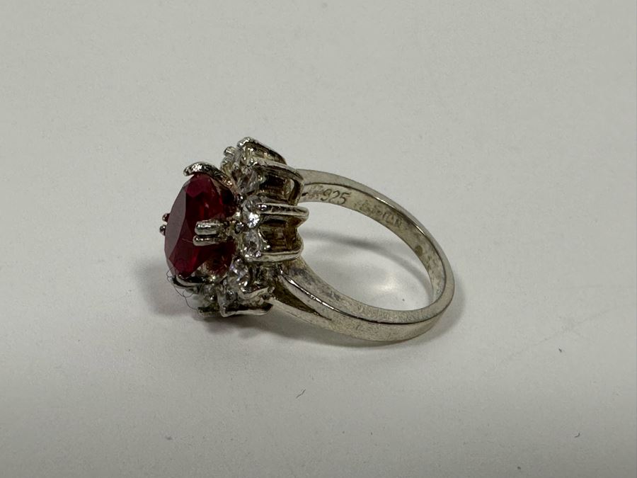 Sterling Silver Ring Size 7 6.9g [Photo 6]