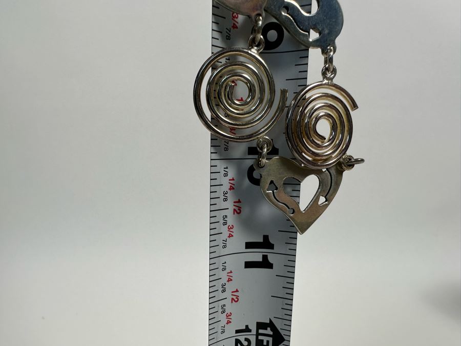 Sterling Silver 22' Designer Necklace 32.2g [Photo 7]