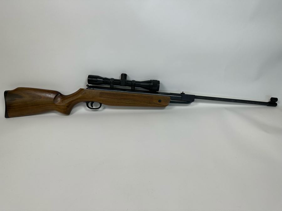 Collectible Winchester Model 1000X Pellet Rifle Daisy Outdoor Products .177 Caliber Made In Turkey With Wooden Stock And BSA Air Rifle Scope 45L [Photo 16]