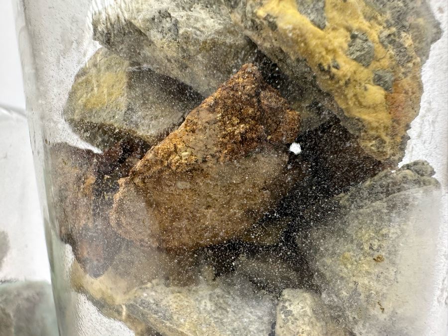 Various Rocks And Minerals (Copper In Matrix) From The Santa Rita Ghost Town Copper Mine In New Mexico - See Photos [Photo 12]