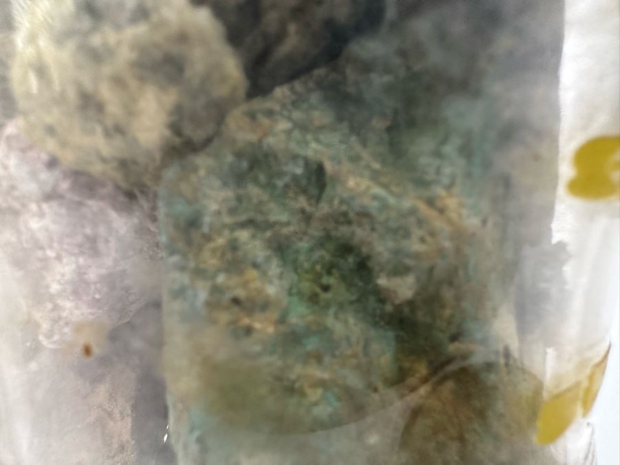 Various Rocks And Minerals (Copper In Matrix) From The Santa Rita Ghost ...