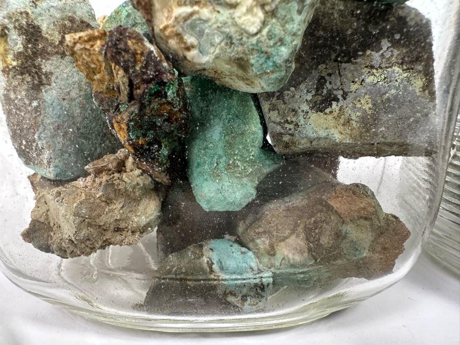 Various Rocks And Minerals (Copper In Matrix) From The Santa Rita Ghost Town Copper Mine In New Mexico - See Photos [Photo 6]