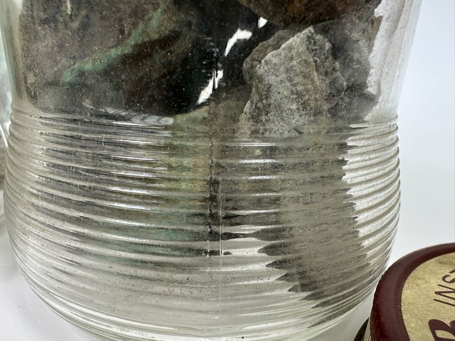 Various Rocks And Minerals (Copper In Matrix) From The Santa Rita Ghost Town Copper Mine In New Mexico - See Photos [Photo 17]