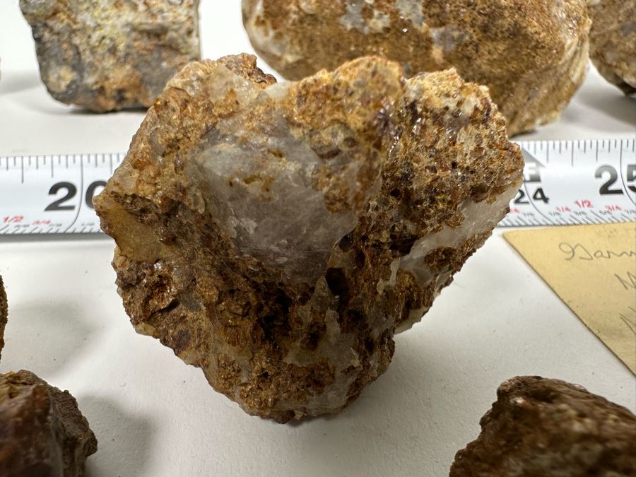 Large Collection Of Garnets & Epidotes In Matrix From The McFall Mine North Of Lakeside, CA - See Photos [Photo 16]