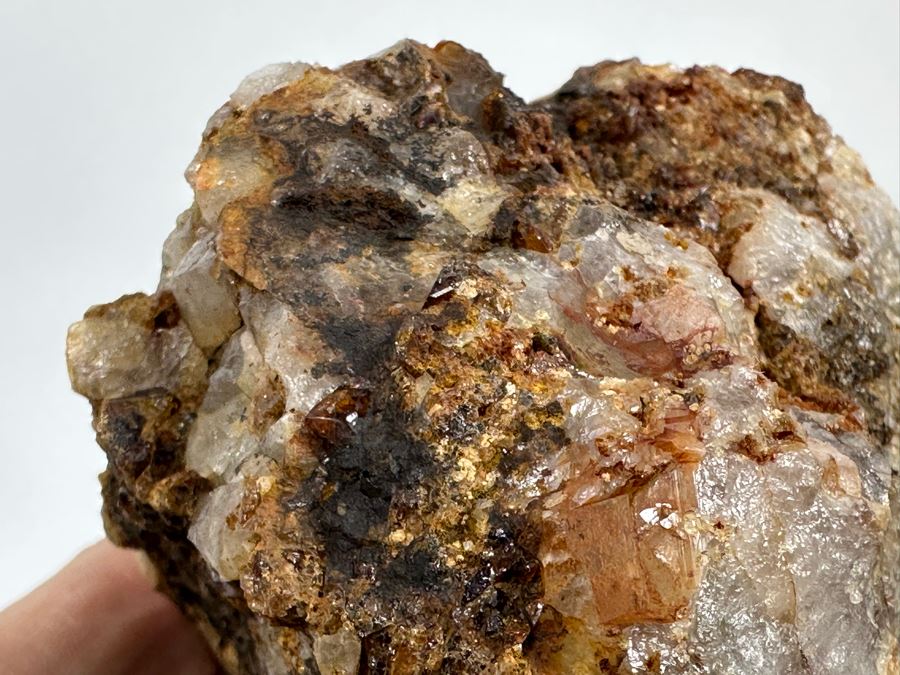 Large Collection Of Garnets & Epidotes In Matrix From The McFall Mine North Of Lakeside, CA - See Photos [Photo 29]